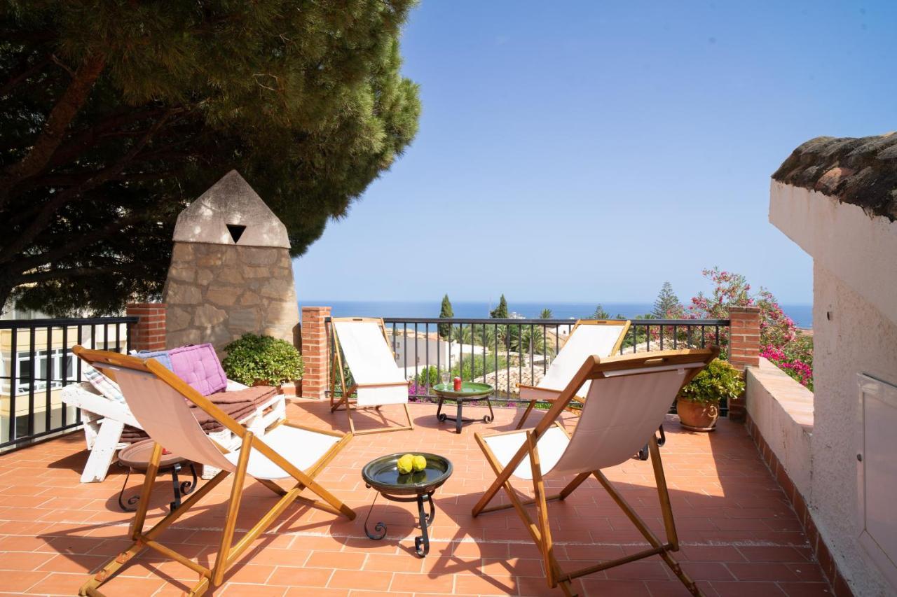 Casa Ancladero Big Rooftop Terrace, 2 Bedroom Guesthouse W Garden And View Fuengirola Extérieur photo